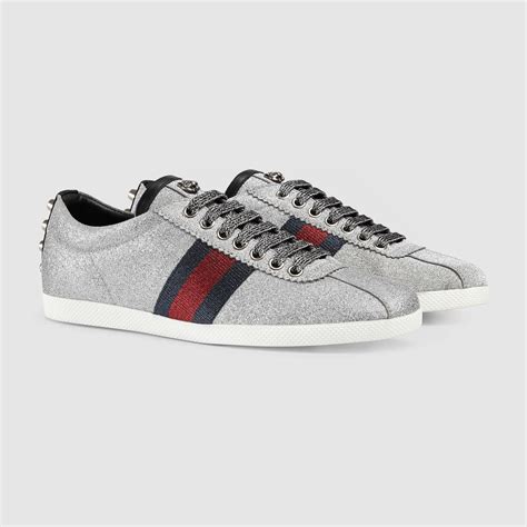 gucci glitter sneakers price|Gucci glitter sneakers with studs.